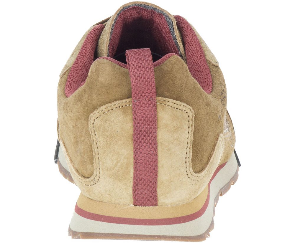 Tenis Homem - Merrell Burnt Rock Travel Suede - Marrom - IPU546193